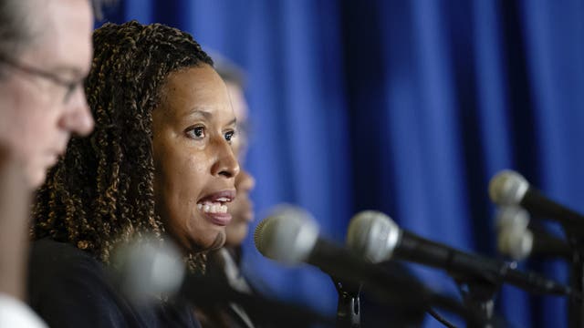 Bowser says violent crime in DC down 45%, urges less focus on immigration enforcement