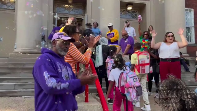 DC head students back to school amid Trump's crime crackdown