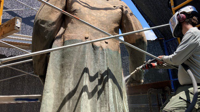 Confederate statue to be reinstalled in DC, National Park Service says