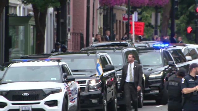 Trump, Zelenskyy meet in DC amid heavy traffic, tight security