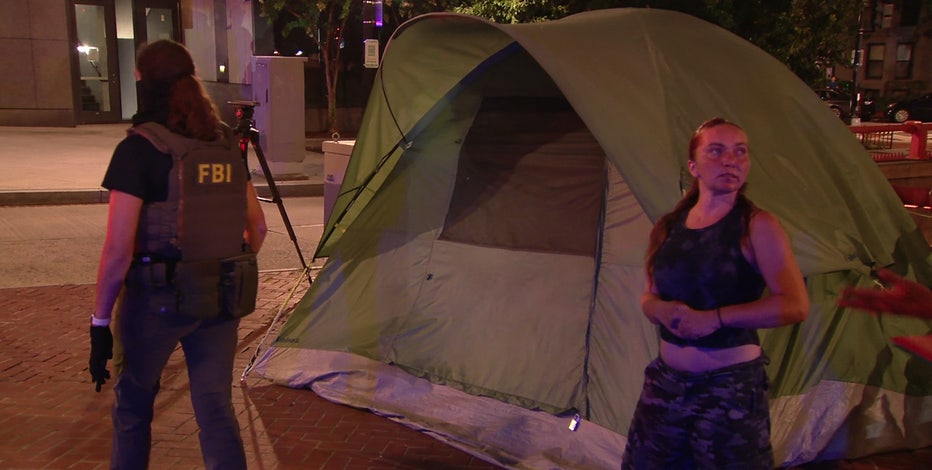 Federal sweep of DC homeless encampments sparks tension as Trump takeover continues