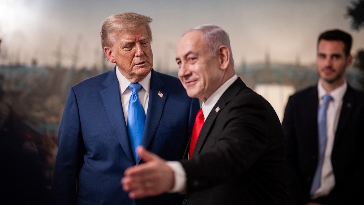 Trump, Netanyahu meet at White House amid calls to end war in Gaza