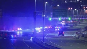 Driver killed in crash with police vehicle in Arlington County