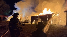 Flames rip through Krop’s Crops market in Fairfax County
