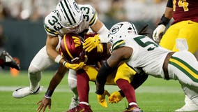 Jayden Daniels ruled out vs. Chiefs with hamstring injury: ESPN