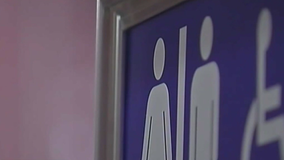 Dozens protest outside Loudoun County School Board meeting over district's transgender policies