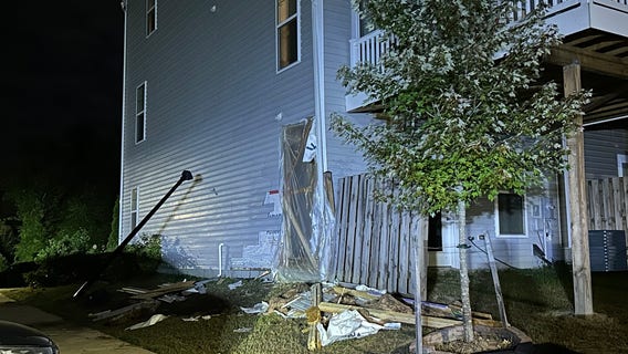 Driver uproots tree, crashes truck into Stafford County home, charged with DUI