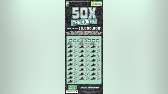 'Tears of happiness': Virginia man wins $3 million in lottery scratch-off ticket at Food Lion