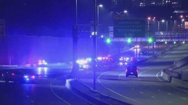 Driver killed in crash with police vehicle in Arlington County