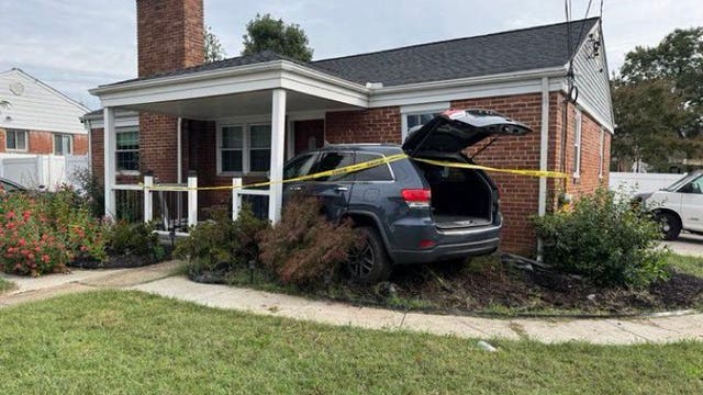 SUV crashes into Montgomery County home, nine people displaced