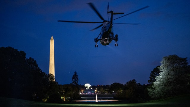 Trump laser pointer incident: Man arrested for allegedly aiming beam at Marine One