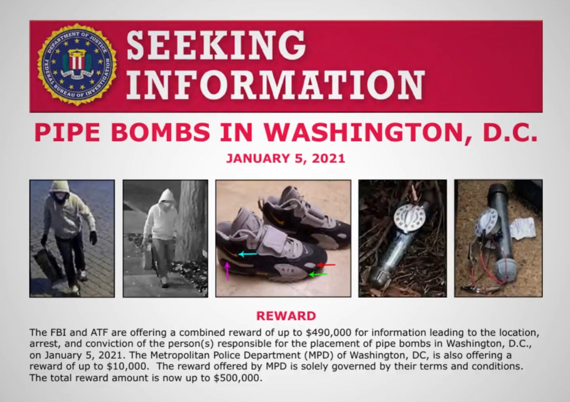 DC pipe bomb arrest: FBI takes man into custody in connection with Jan. 6 case, AP source says