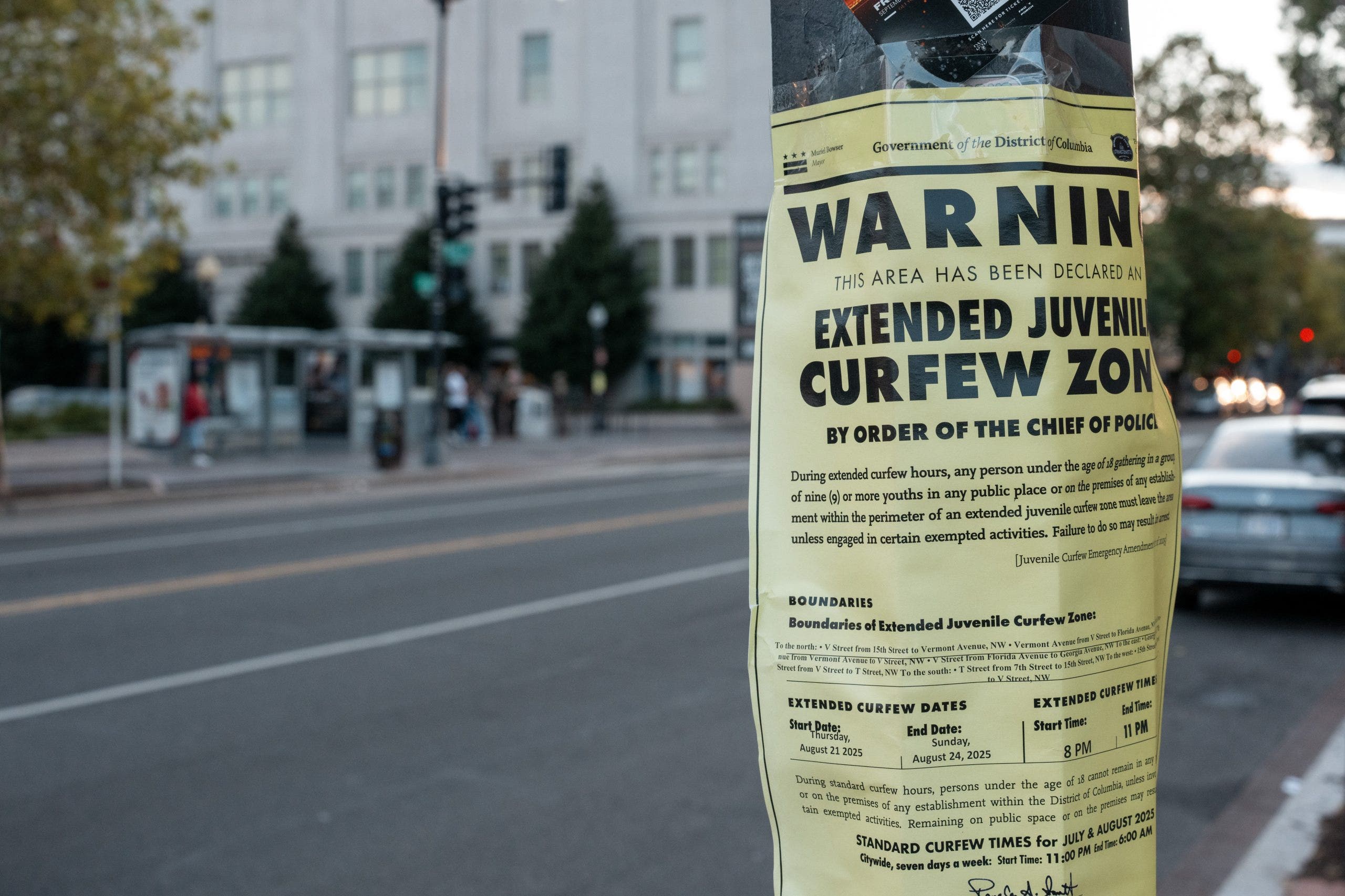 DC Council to vote on youth curfew measures