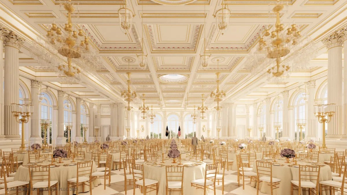 White House ballroom: Court says Trump needs Congress’ approval, halts construction