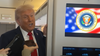 'I'm not sure I'm going to be able to make heaven,' Trump tells press on Air Force One