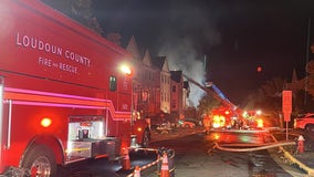 1 unaccounted for after 3-alarm fire rips through Loudoun County townhomes