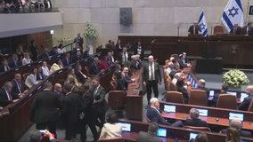 Knesset members removed during Trump’s speech to Israeli Parliament