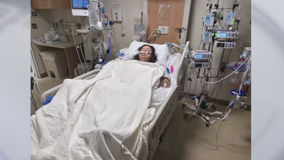 Police searching for SUV after hit-and-run leaves woman fighting for life