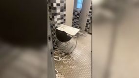 Sewage cleanup closes Anacostia High School for second day