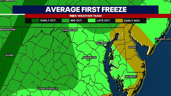 DC’s first freeze of the season fast approaching
