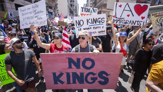 'No Kings' protests planned for Saturday, organizers expect millions to attend