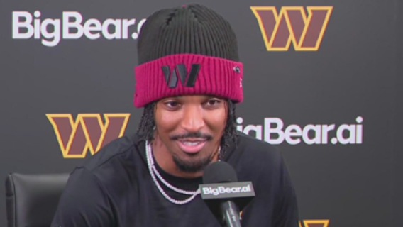 Commanders fans optimistic after Jayden Daniels cleared to play against Chargers