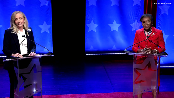 Virginia governor race: Spanberger, Earle-Sears have tense face-off in debate