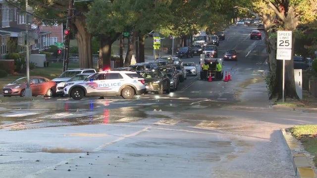 Water main break causes traffic delays on South Dakota Avenue in DC