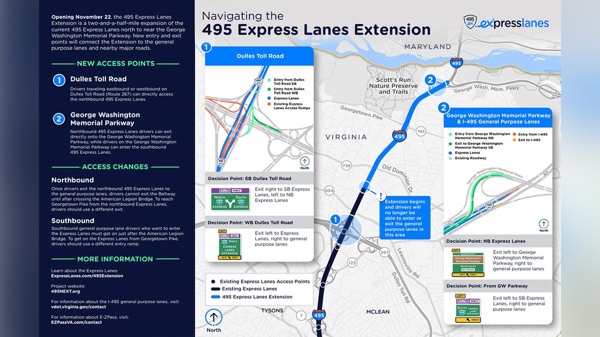 495 Express Lanes Extension Delayed: Here's what you need to know