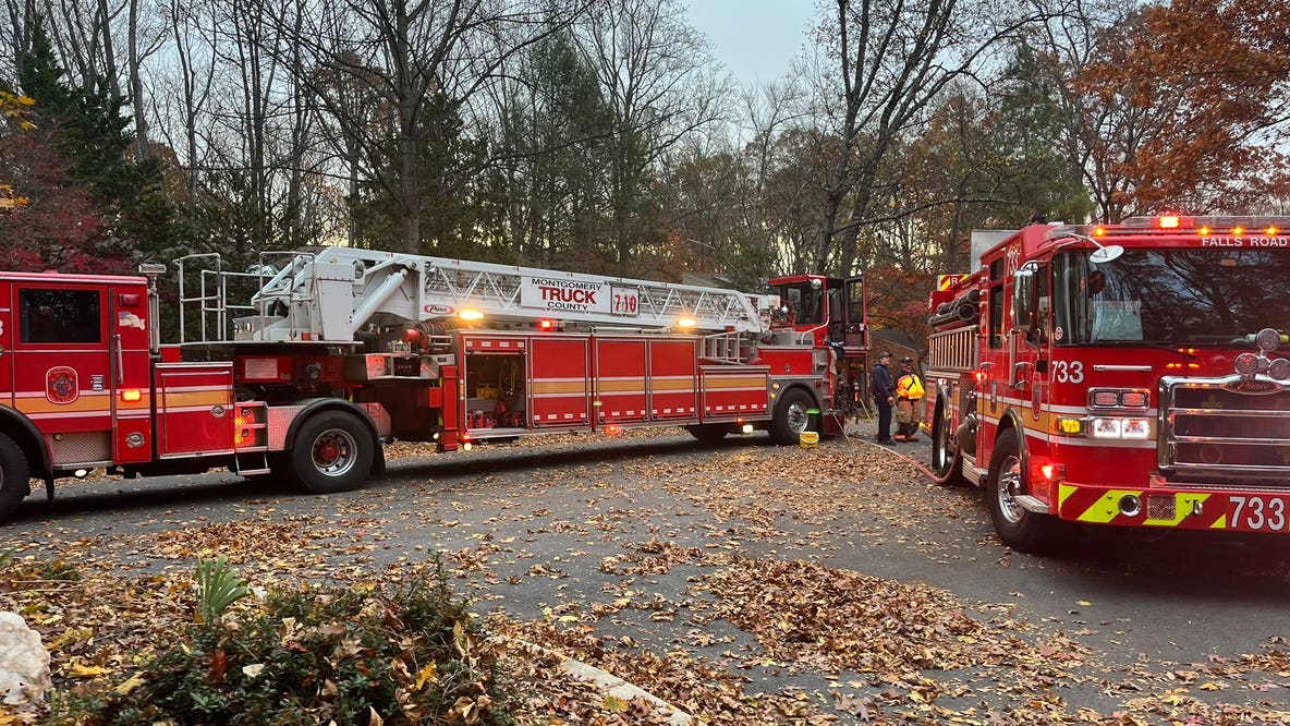 Space heater sparks fire at Potomac family's home on coldest day of season