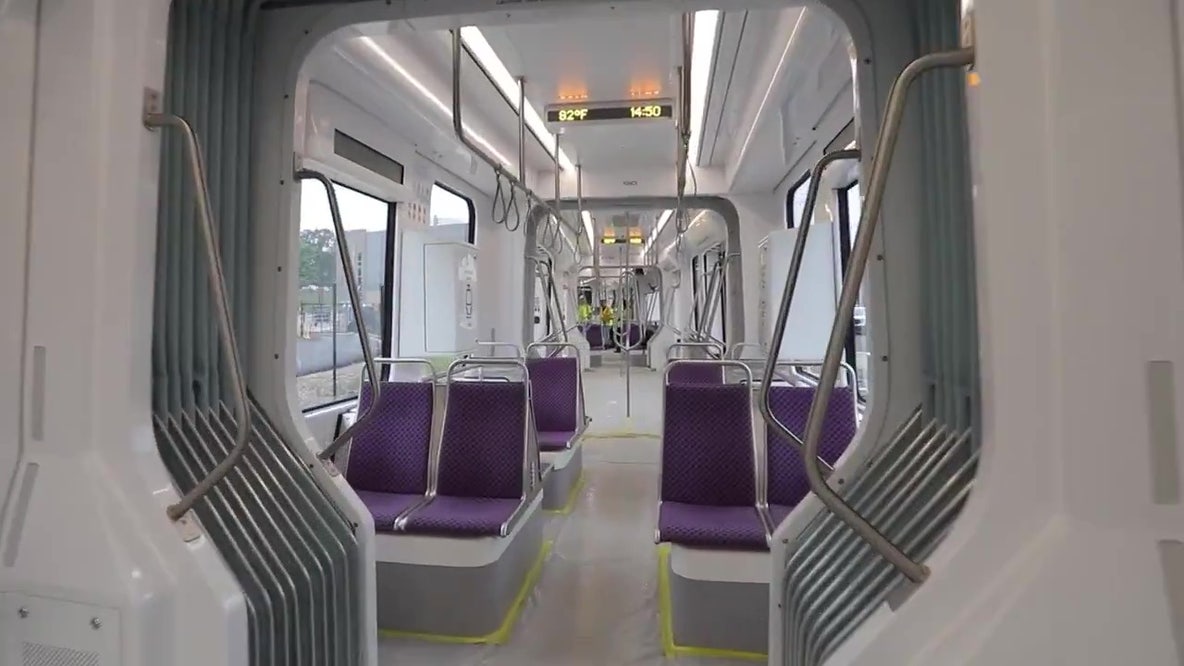 Purple Line live-wire testing expands to Montgomery County