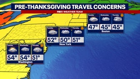 Thanksgiving Weather Forecast: Unsettled conditions, rain possible in DMV for holiday travel