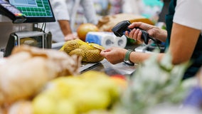 Thanksgiving shoppers hit the stores for last-minute groceries