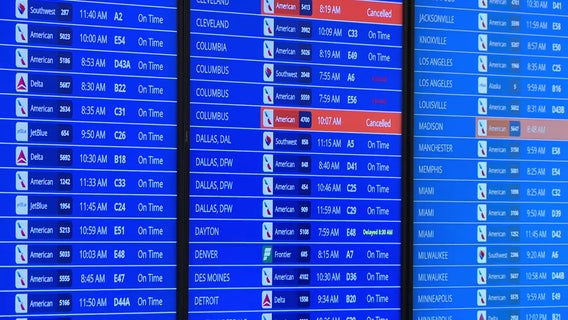 Government Shutdown 2025 Update: More flights canceled; bill to end shutdown sent to House