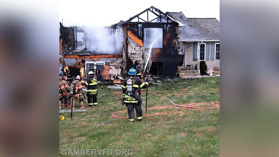 Man charged with burning down Sykesville home during domestic incident with wife, authorities say