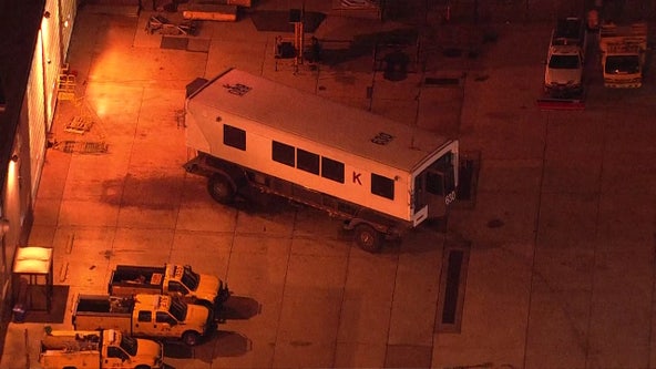 Minor injury reported after another collision involving Dulles mobile lounge shuttle