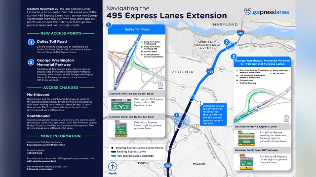 495 Express Lanes Extension Delayed: Here's what you need to know