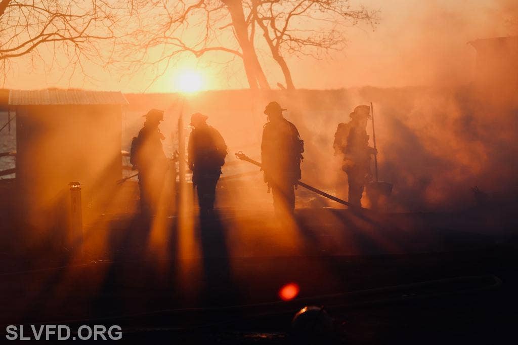 Multiple campers destroyed in fast-moving fire at Patuxent Camp Sites in Calvert County