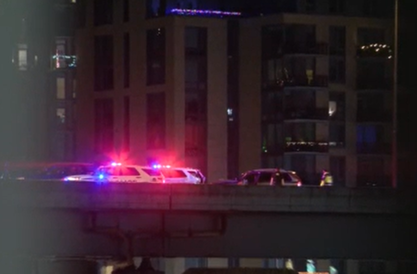 DC police officer rushed to hospital after being hit by car on I-695