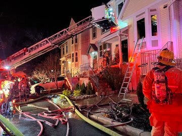 Air fryer fire displaces two adults from Montgomery County townhome