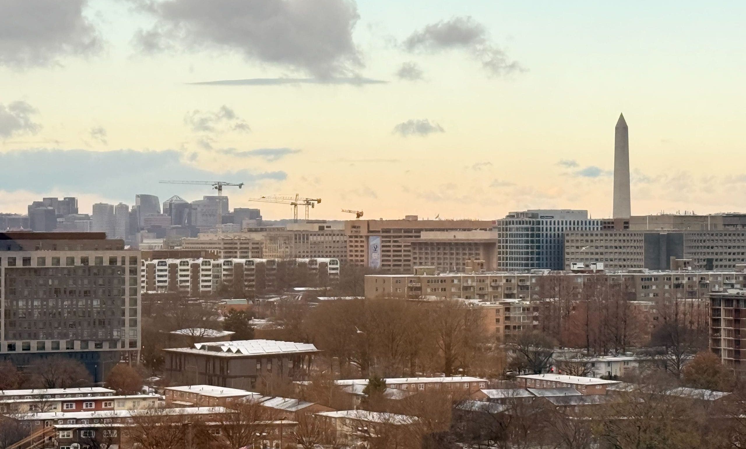 Snow totals across the DC, Maryland and Virginia region