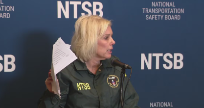 NTSB chairwoman says bill passed by House will make DC airspace less safe: 'Unacceptable risk'