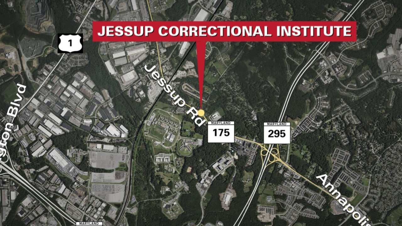 Suspect identified after inmate’s death at Jessup Correctional Institution: police