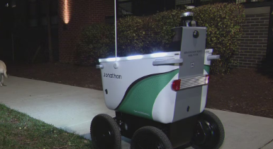 Food delivery robots on the move in Alexandria