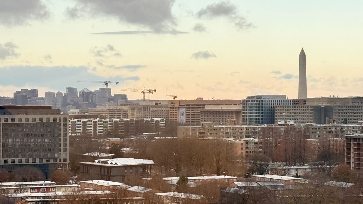 Snow totals across the DC, Maryland and Virginia region