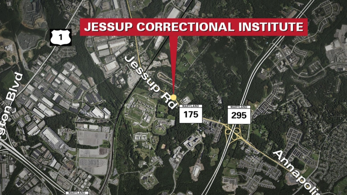 Suspect identified after inmate’s death at Jessup Correctional Institution: police
