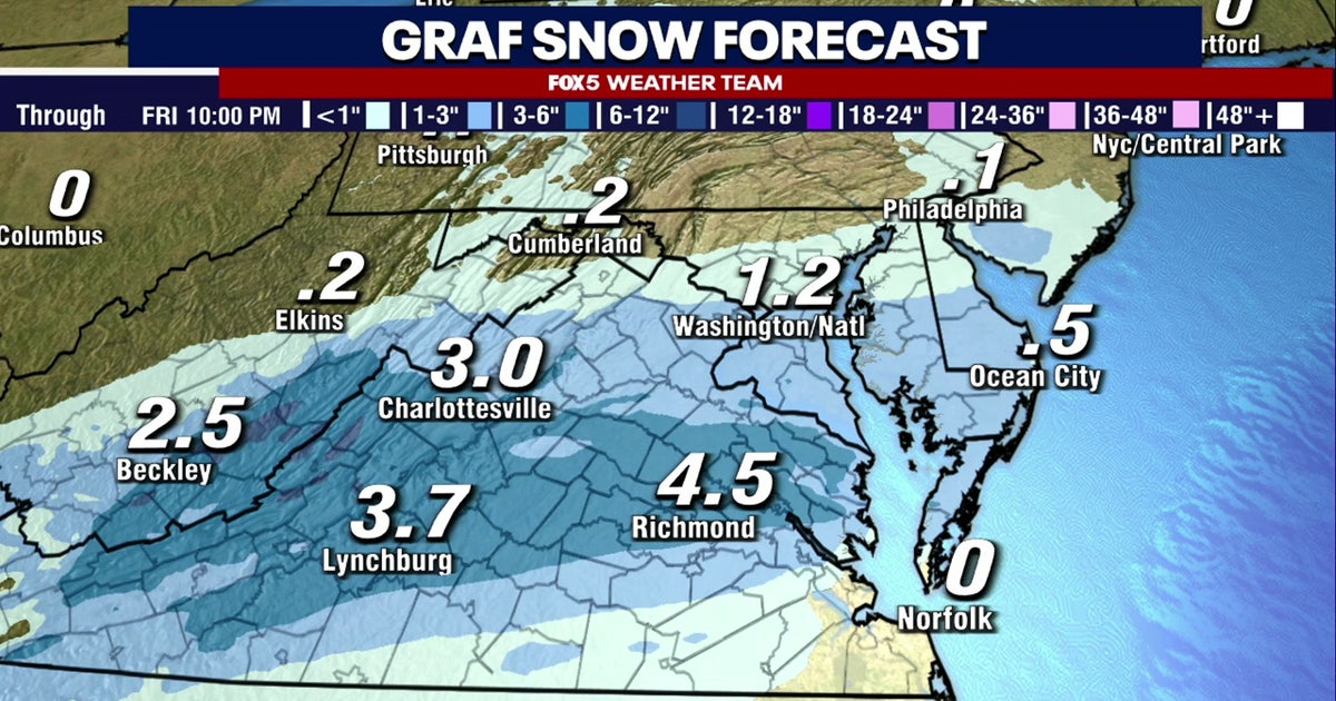 DC weather: Snow likely to impact Friday morning commute | FOX 5 DC