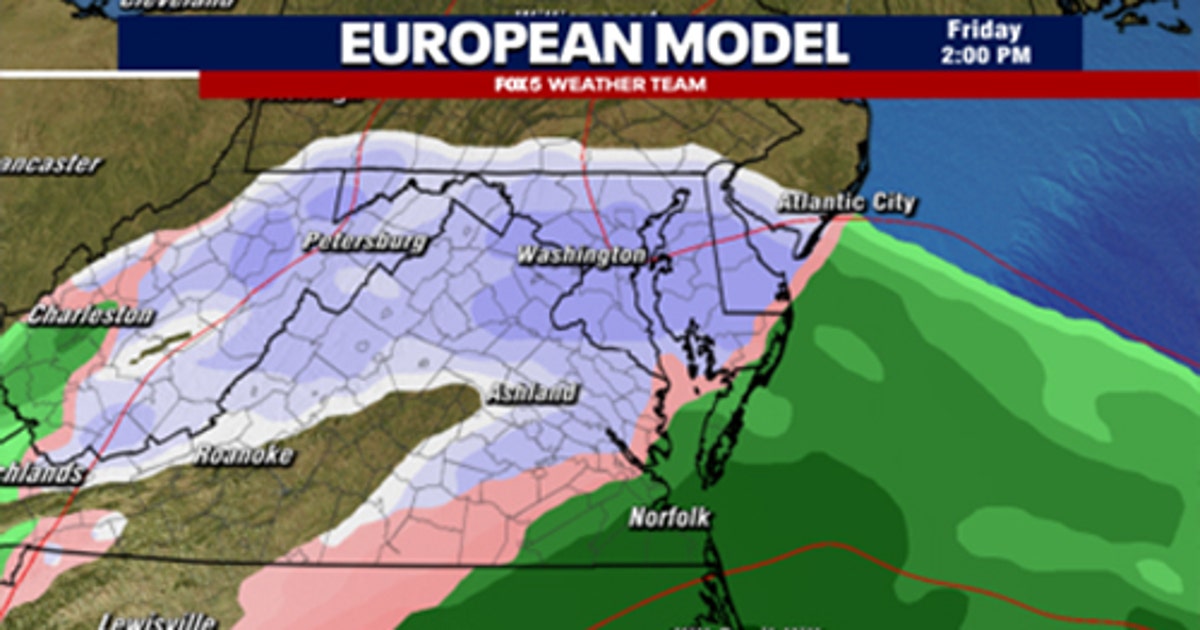 DC weather: Could more snow hit the DMV this week? | FOX 5 DC