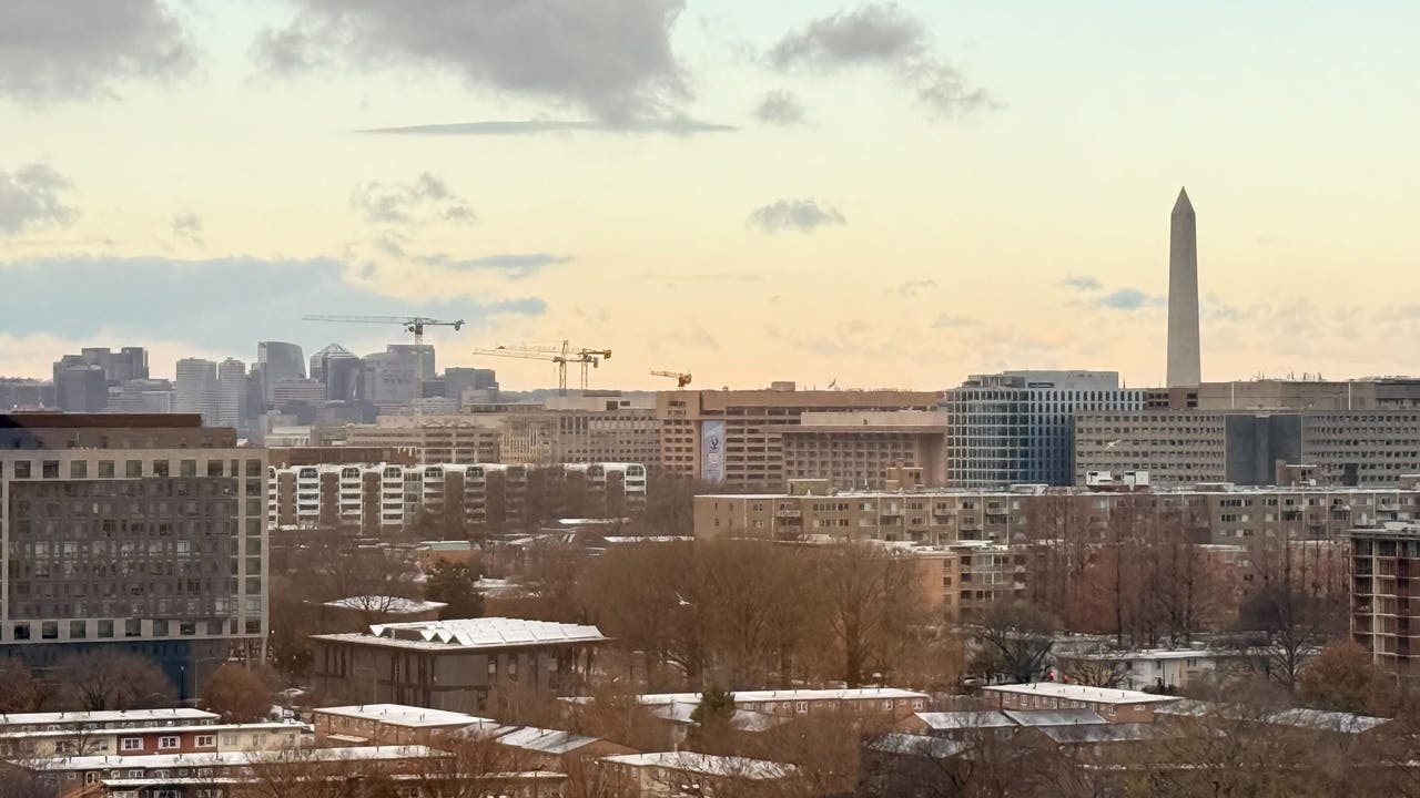 Snow totals across the DC, Maryland and Virginia region