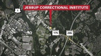 Suspect identified after inmate’s death at Jessup Correctional Institution: police